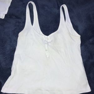 White crop top from TopShop